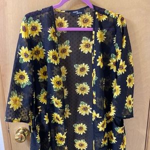 Sunflower kimono